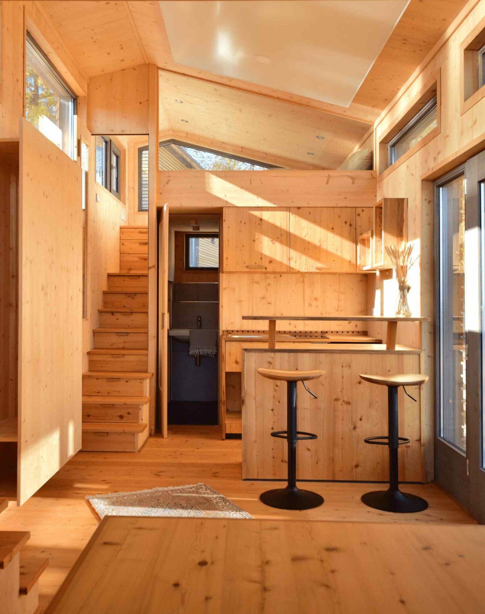 Tiny House mieten | nachhaltiger Urlaub mit Bergblick